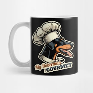 Chef Doberman Mug